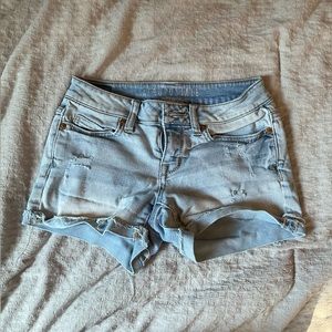 Aeropostale Light Wash Jean Shorts - Size 000